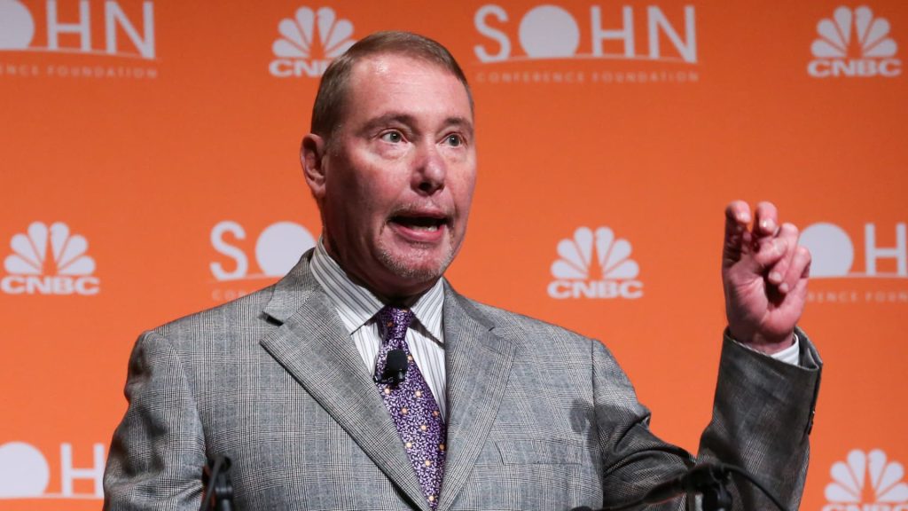 DoubleLine’s Gundlach says his base case is one rate cut this year, two max