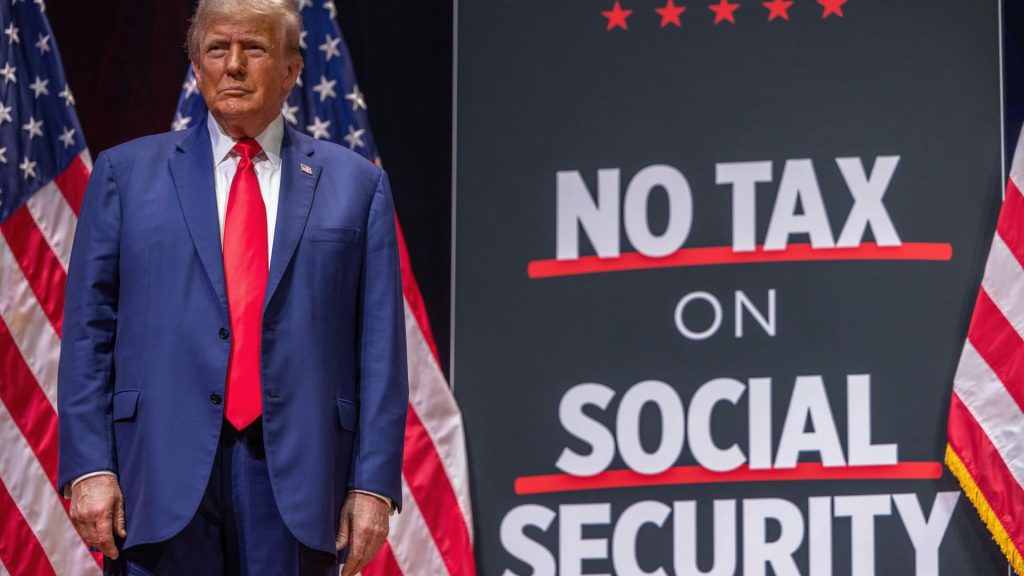 Trump plan to end taxes on Social Security benefits would help high earners