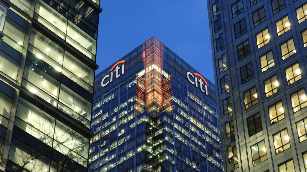 Citigroup mistakenly credited a customer account with  trillion