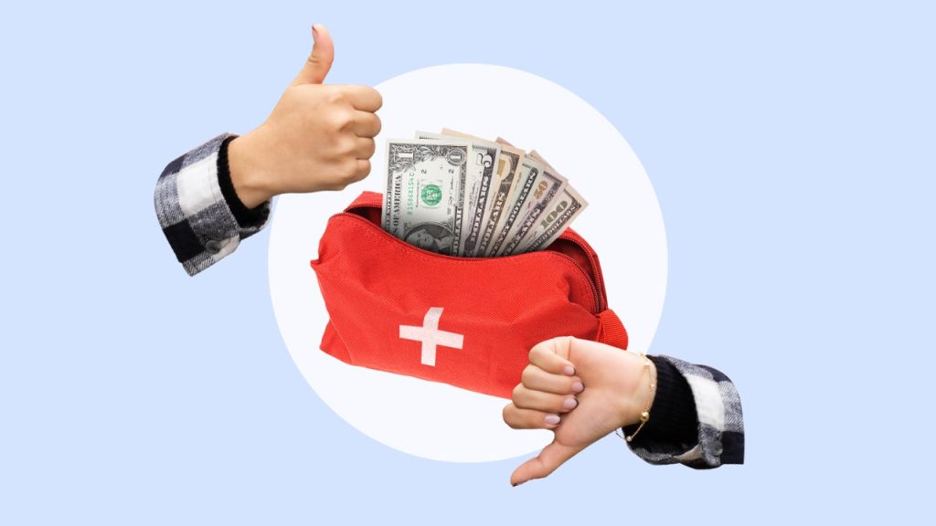 What are the pros and cons of emergency loans?