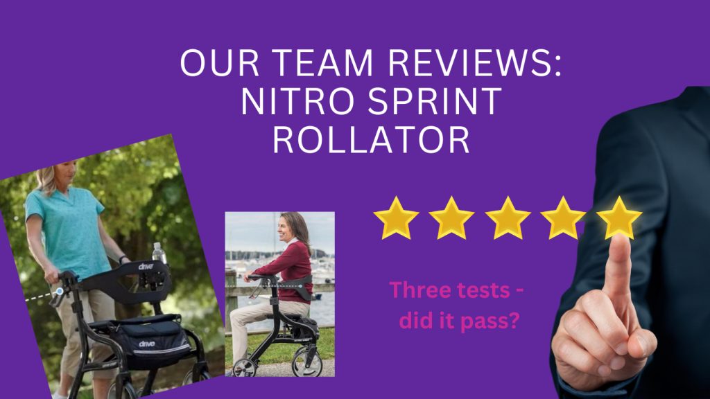 Consumer Review: Nitro Sprint Rollator, Fenetic Wellbeing
