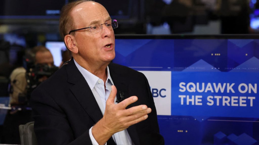BlackRock’s Larry Fink warns against trying to time the market BlackRock’s Larry Fink warns against trying to time the market