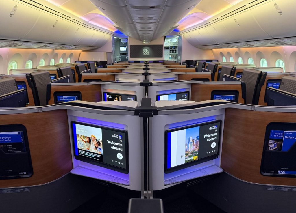 First Look: United’s Most Premium Plane With Polaris Studios